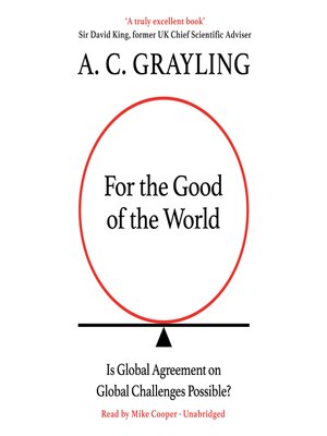 cover image of For the Good of the World